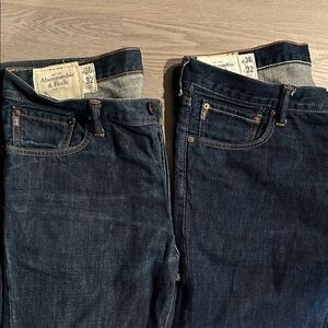 Abercrombie & Fitch Men's Indigo Jeans